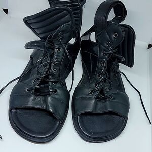 Skingraft combat leather sandals 39